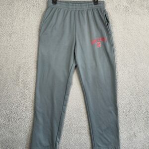 Ohio State Buckeyes Varsity Pants Men Medium Grey Sweatpants Athletic Drawstring